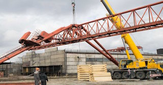 Демонтаж козлового крана в Губахе от Сварной-Гбх - Цены от 1545 рублей