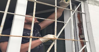 Демонтаж металлических оконных решеток в Губахе – расценки в смете от 1030 рублей