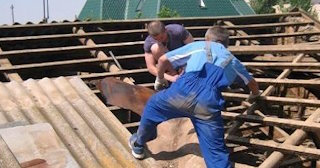 Демонтаж крыши в Губахе - стоимость работ от 721 рублей за м2