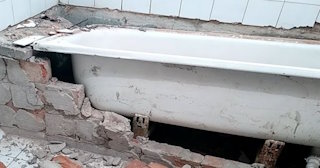 Демонтаж ванной комнаты в Губахе - стоимость работ от 824 руб. | Сварной-Гбх